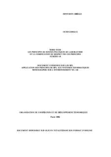 Document de consensus n°10 - Applications des principes de BPL aux systèmes informatiques