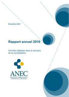 ANEC Normalisation - Rapport annuel - 2016