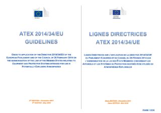 Lignes Directrices ATEX 2014/34/UE