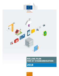 Publication du Rolling Plan 2018, le plan d’action pour les normes dans le secteur des TIC