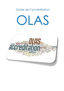 Guide de l'accreditation OLAS