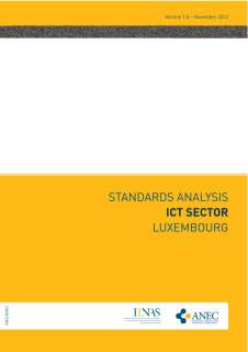 Rapport - Standards Analysis ICT Sector - Novembre 2012