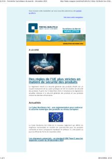 Newsletter Surveillance du marché Décembre 2024