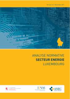 Rapport d'analyse normative - Secteur Energie - Luxembourg - Novembre 2011