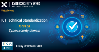 Invitation – "Standardization and Cybersecurity" - Evènement virtuel