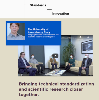 Le site Standards + Innovation du CEN-CENELEC met le programme de recherche ILNAS-Université du Luxembourg à l’honneur