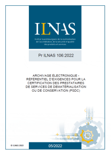 Enquête publique sur le projet de norme nationale ILNAS 106 relative à l’archivage électronique