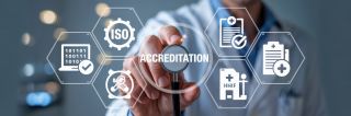 Healthcare accreditation process with digital interface