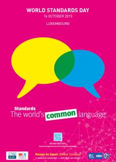 Save the date : Journée mondiale de la normalisation 2015